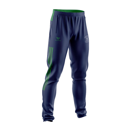 St Malachys PS Castlewellan Students Skinny Pants Adroit (Navy/Green) - Kids