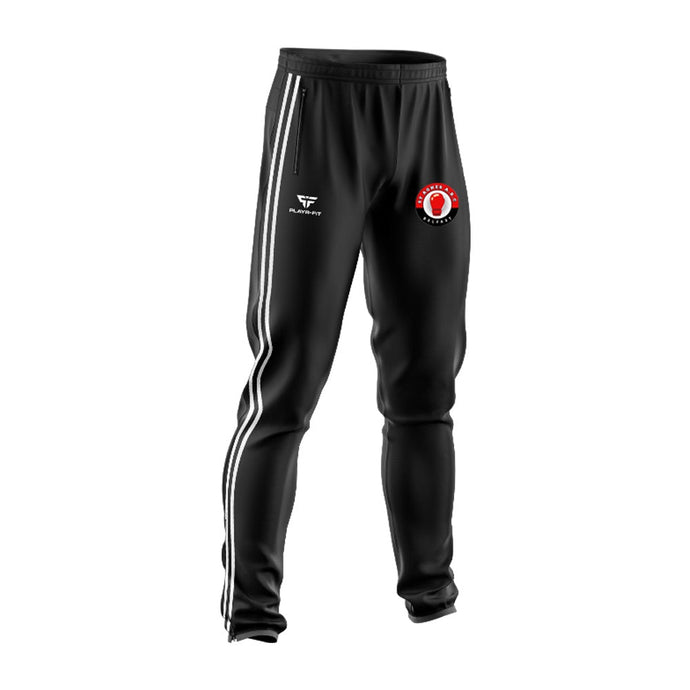 St Agnes Boxing Club Belfast Skinny Pants Courage (Black/White) - Adults