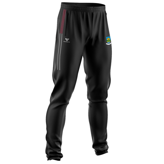 Davis College Students Skinny Pants Tenacity (Black) - Adults