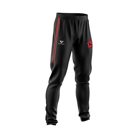Bellurgan United FC Skinny Pants Spirit Black/Red - Adults