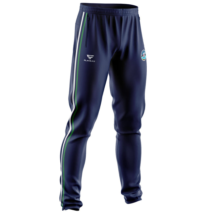 Gaelscoil Na mBeann Students Skinny Pants Optimum (Navy/Green/White) - Adults