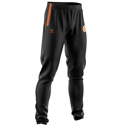 Newry Triathlon Club Skinny Pants Tenacity (Black/Orange) - Kids
