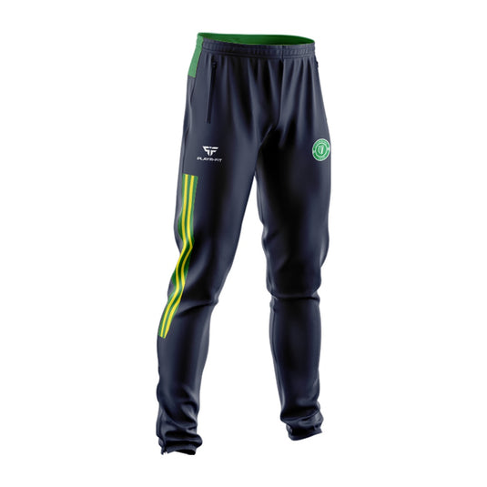 Cloghertown United FC Skinny Pants Optimum (Navy/Green/Yellow) - Adults