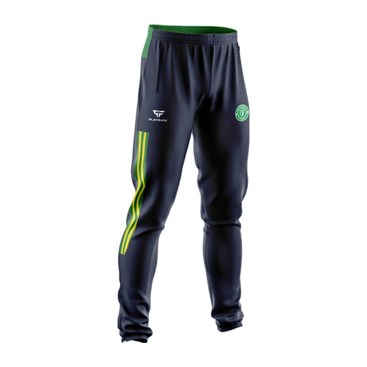 Cloghertown United FC Skinny Pants Optimum (Navy/Green/Yellow) - Kids