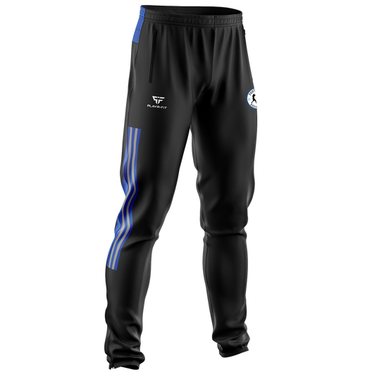 Portavogie Boxing Club Skinny Pants Adroit Black/Blue/Grey - Adults