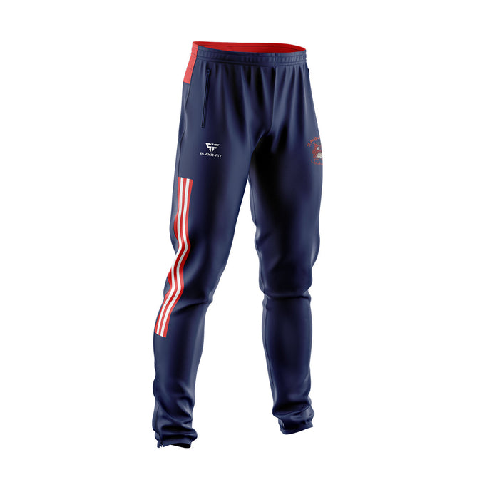 St Augustines NS Clontuskert Skinny Pants Optimum (Navy/Red/White) - Adults