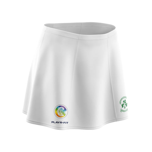 Newry Shamrocks GAC Skort (Cut & Sew White) - Adults