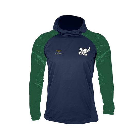 Irish Tag Rugby Snood Hoodie - Adults