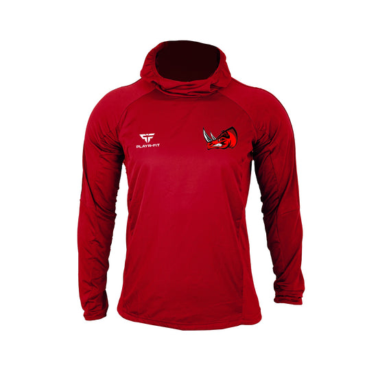 West Dublin Rhinos Snood Hoodie - Adults