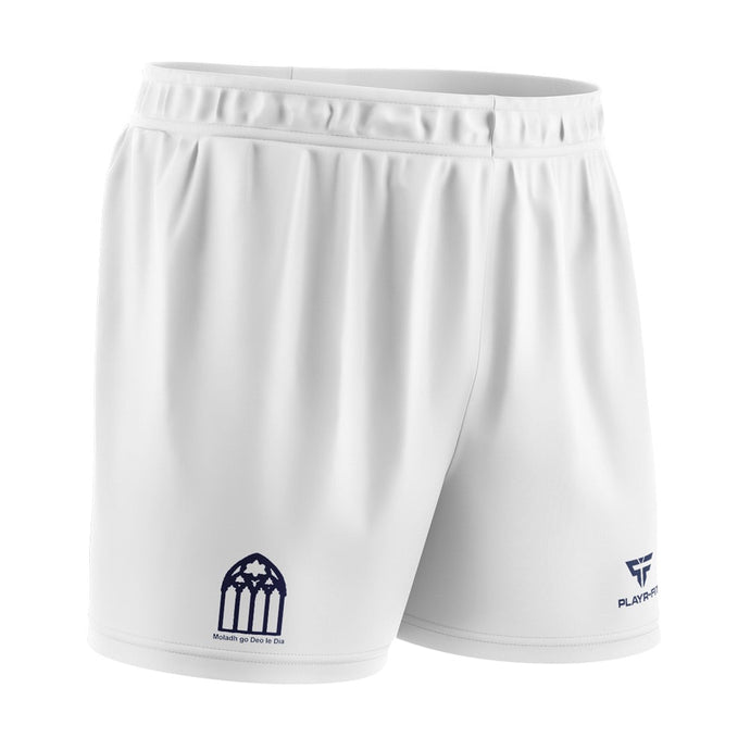 Presentation College Athenry Students Soccer Shorts White - Kids