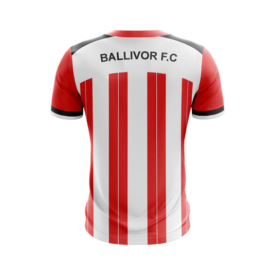 Ballivor FC Jersey Red/White - Adults