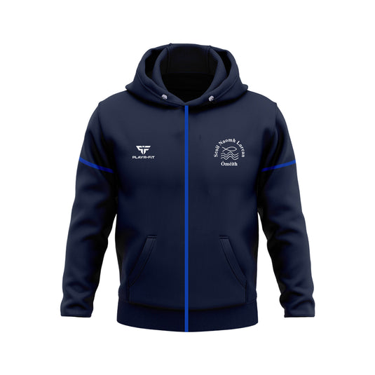 Scoil Naomh Lorcan Omeath Hoodie Full Zip Stellar Navy/Blue - Kids
