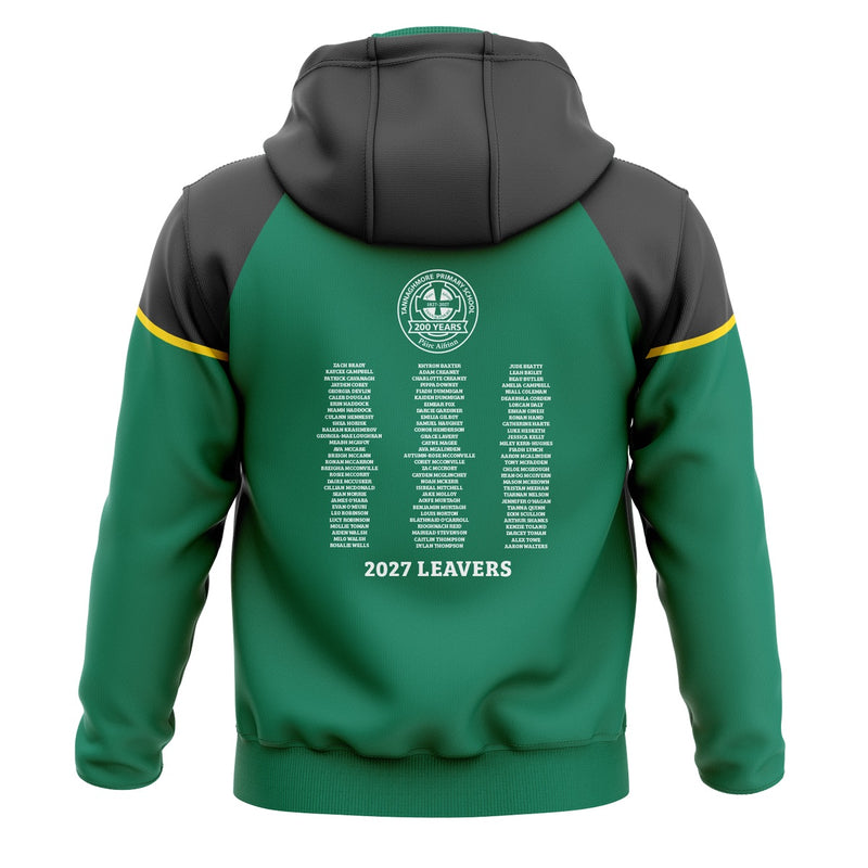 Load image into Gallery viewer, Tannaghmore PS Students Leavers 2027 Hoodie Stellar Green/Black - Adults
