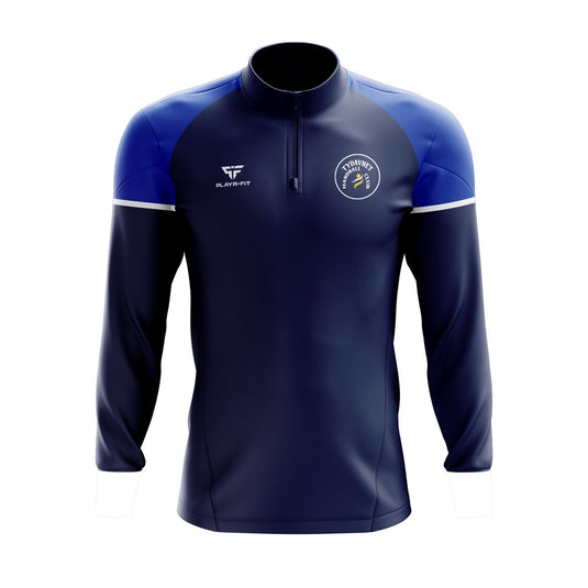 Tydavnet Handball Club Midlayer (1/4 Zip) Stellar (Navy/Blue/White) - Adults
