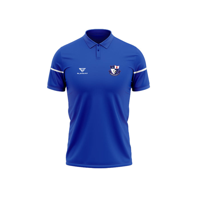 Armagh Blues FC Polo Stellar Blue - Adults
