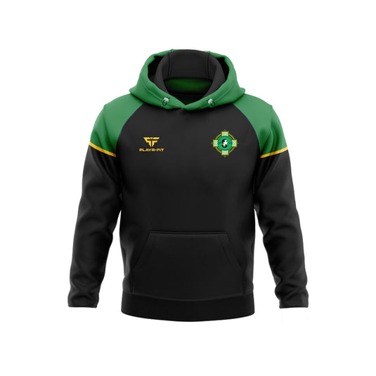Na Phiarsaigh Belfast Hoodie Stellar (Black/Green) - Adults