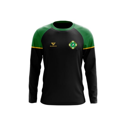 Na Phiarsaigh Belfast Crew Neck Stellar (Black/Green) - Kids
