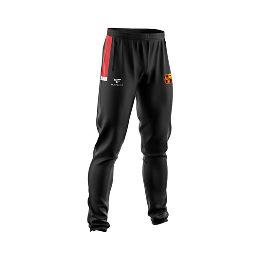 Broomhedge Maghaberry FC Skinny Pants Stellar Black/Red - Adults