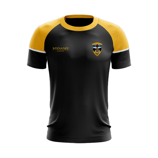 Corduff Gaels GFC T-Shirt Stellar (Black/Yellow) - Adults