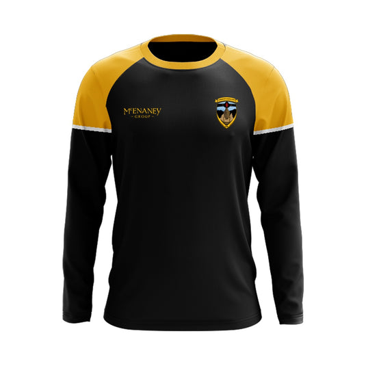 Corduff Gaels GFC Crew Neck Stellar (Black/Yellow) - Adults