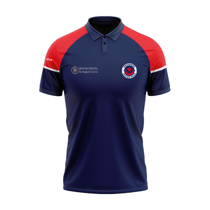 Drogheda Water Polo Mens Polo Stellar (Navy/Red/White) - Kids