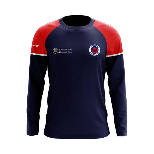 Drogheda Water Polo Mens Crew Neck Stellar (Navy/Red/White) - Kids