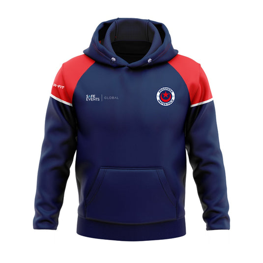 Drogheda Water Polo Mens Hoodie Stellar (Navy/Red/White) - Adults