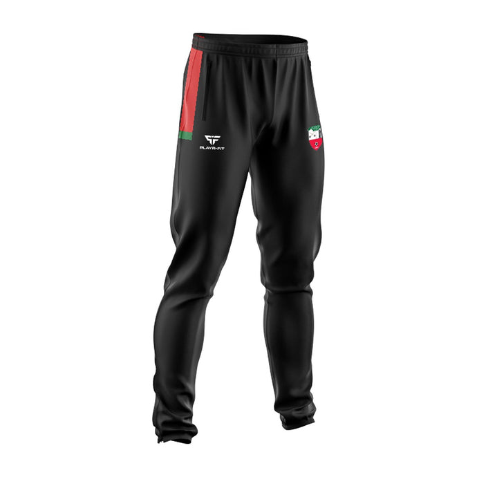 Glasnevin FC Skinny Pants Stellar (Black/Red/Green) - Kids
