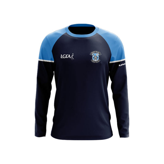 Naomh Mhuire LGFA Crew Neck Stellar Navy/Sky Blue - Kids