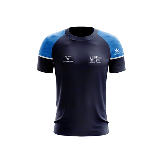 SETU Athletic Therapy Students T-Shirt Stellar (Navy/Sky/White) - Adults