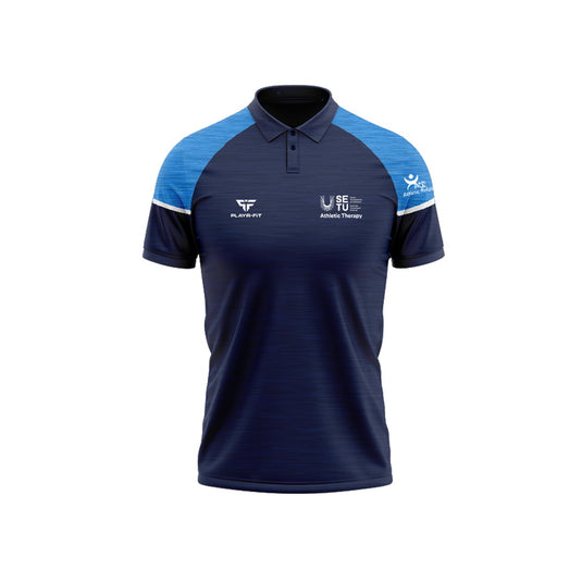 SETU Athletic Therapy Students Polo Stellar (Navy/Sky/White) - Adults