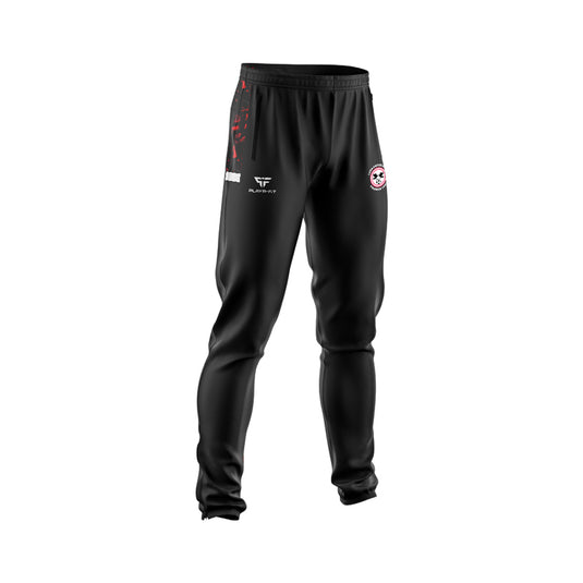 Lusk United Skinny Pants Stellar Black/Red - Adults