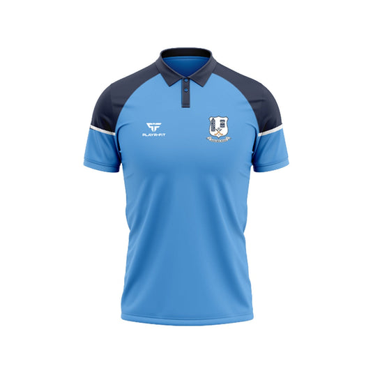 Oranmore Maree GFC Polo Stellar Sky Blue/Navy - Kids