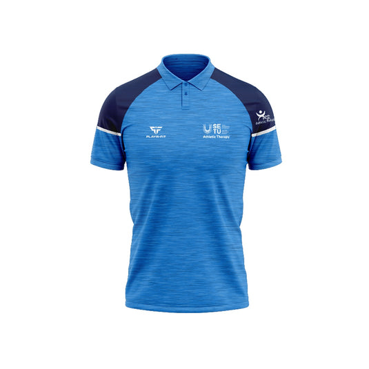 SETU Athletic Therapy Staff Polo Stellar (Sky/Navy/White) - Adults