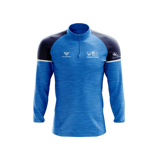 SETU Athletic Therapy Staff Midlayer (1/4 Zip) Stellar (Sky/Navy/White) - Kids