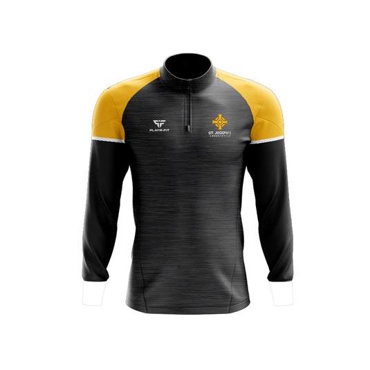 St Josephs PS Carnacaville Students Midlayer (1/4 Zip) Stellar Black - Adults