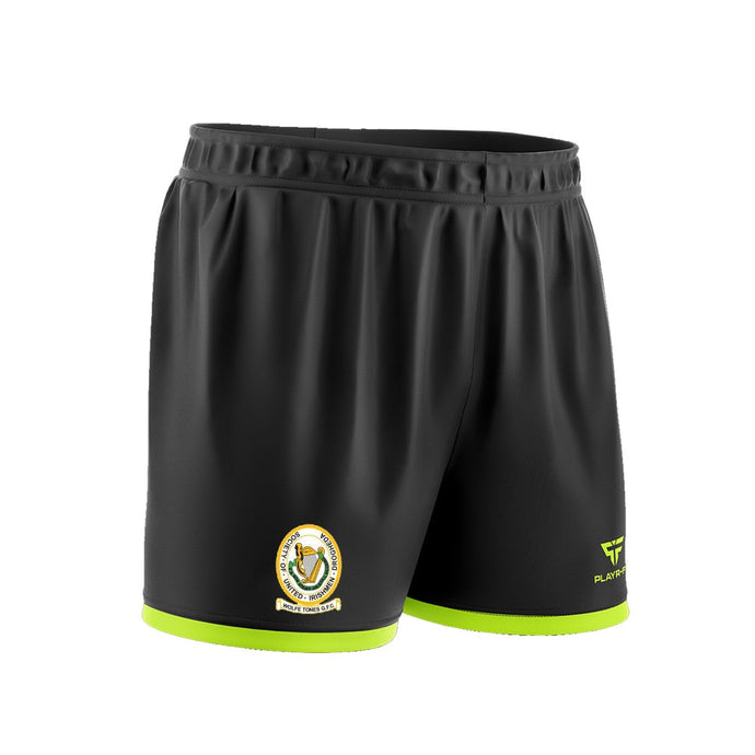 Wolfe Tones Drogheda Shorts (Sublimated Black) - Adults