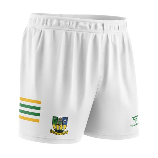Clann na nGael Athboy Training/Playing Shorts - White - Adults