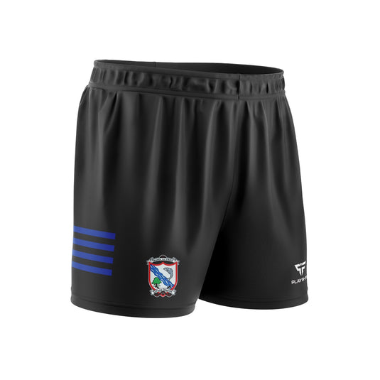 Oylegate Glenbrien GFC Sublimated Shorts Black - Adults