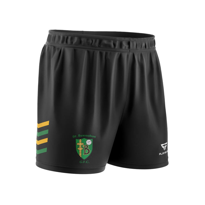 St Barnabas GFC NY Sublimated Shorts (Black) - Adults