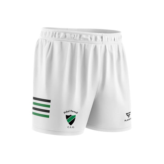Pobal Parnell Sublimated Shorts White - Adults