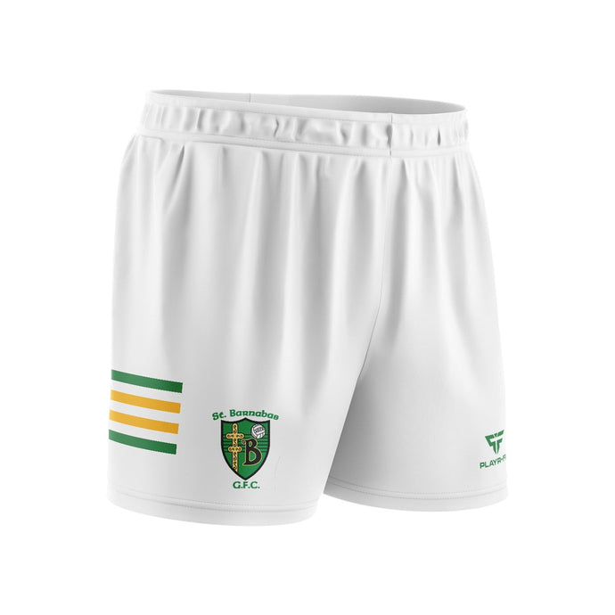 St Barnabas GFC NY Sublimated Shorts (White) - Adults