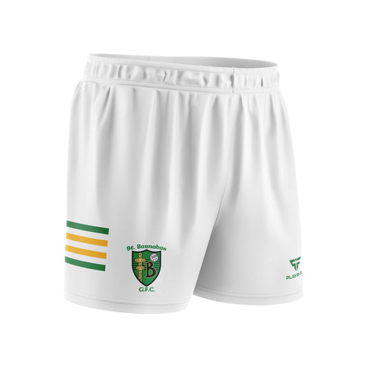 St Barnabas GFC NY Sublimated Shorts (White) - Adults