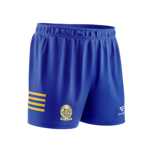 Wolfe Tones Drogheda Shorts (Sublimated Blue) - Adults