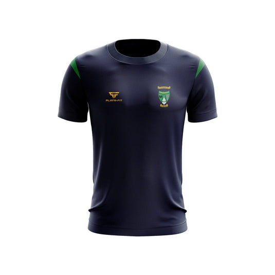 Ballyduff NS Students T-Shirt Adroit (Navy/Green) - Kids