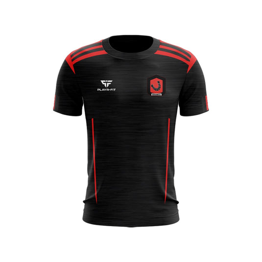 Keelnameela LGFA T-Shirt Adroit (Black/Red) - Adults