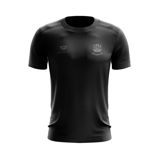 Clann na nGael Athboy T-Shirt Adroit Black Tonal - Adults