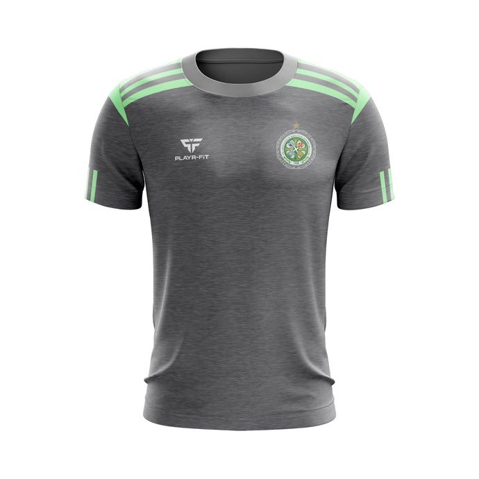 The Association of Irish Celtic Supporters Club T-Shirt Adroit (Grey) - Adults