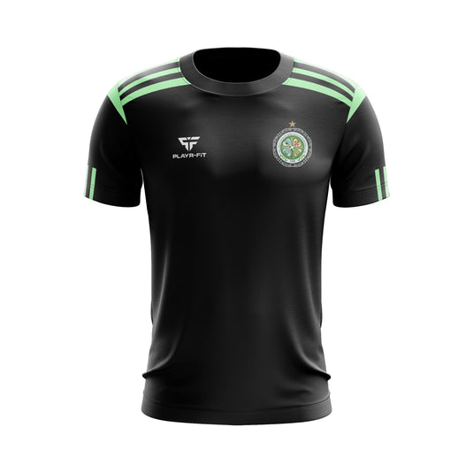 The Association of Irish Celtic Supporters Club T-Shirt Adroit (Black) - Adults