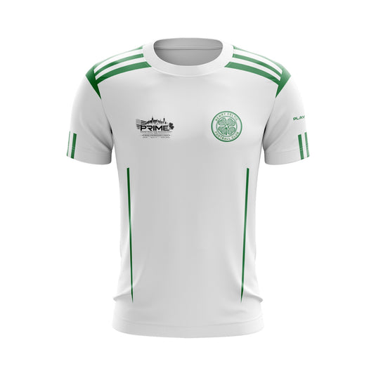 Newry Celtic FC T-Shirt Adroit White (Prime) - Kids